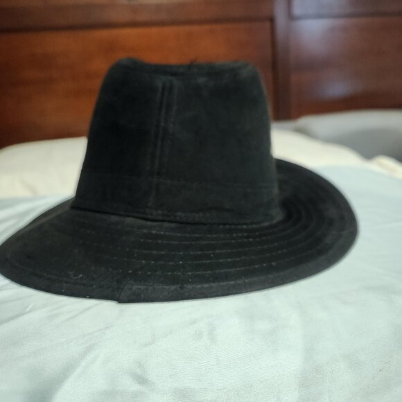 Stetson Black Felt Hat Men Small/Medium EUC - Picture 1 of 14